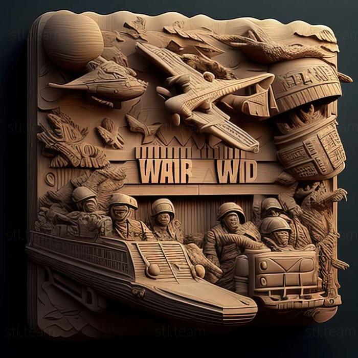 3D модель Игра мировая война (STL)